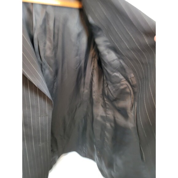 Brooks Brothers Womens Wool Blazer Jacket Size 10 Pinstripe - Picture 6 of 9